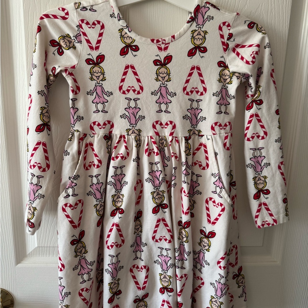 Hanna Andersson Girls Cindy Lou Hoo Dress